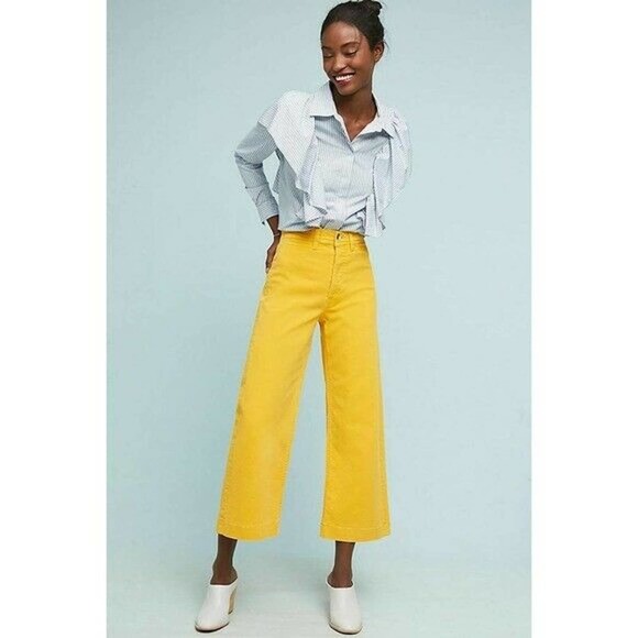 M.i.h Jeans Denim - M.i.h. Jeans Saffron Caron Pants XS High Rise Crop